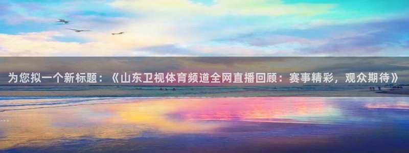 为您拟一个新标题：《山东卫视体育频道全网直播回顾：赛事精彩，观众期待》